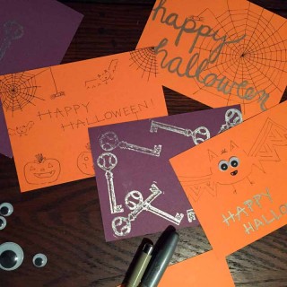 Some Halloween cards by Anna Seagrave